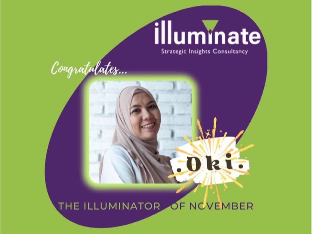 Congratulations Oki Lestari, Illuminator for November, 2023