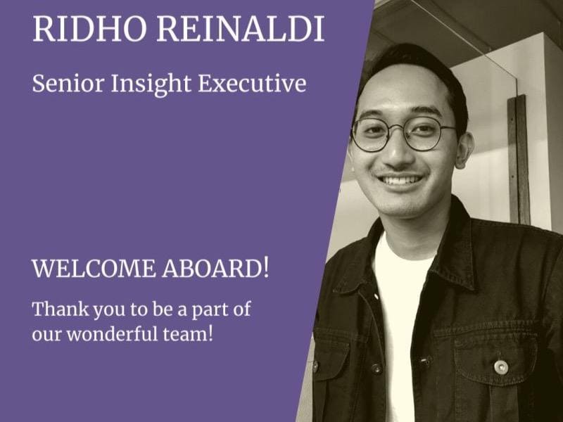 Welcome to The Team - Ridho Reinaldi